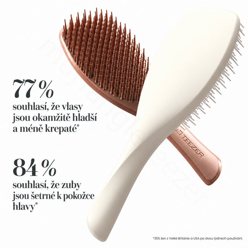 Tangle Teezer Hnědý kartáč Complete Care Brush Glazed Mocha