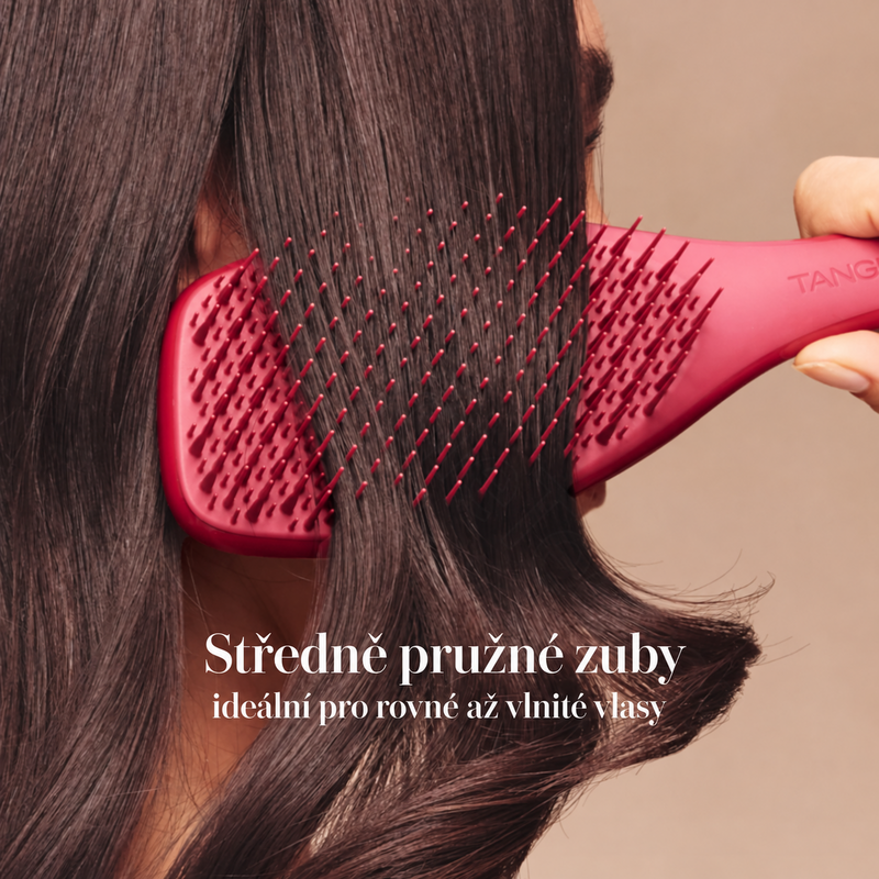 Tangle Teezer Vínový kartáč Complete Care Brush Glossed Raspberry
